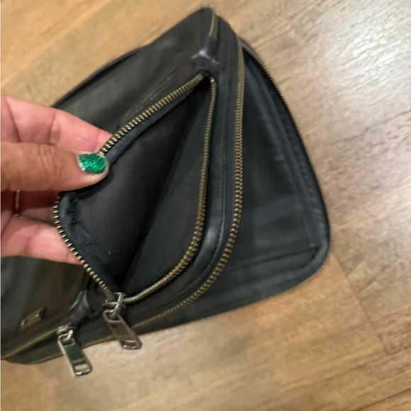 Vtg Coach Portfolio Black Leather - Picture 3 of 14